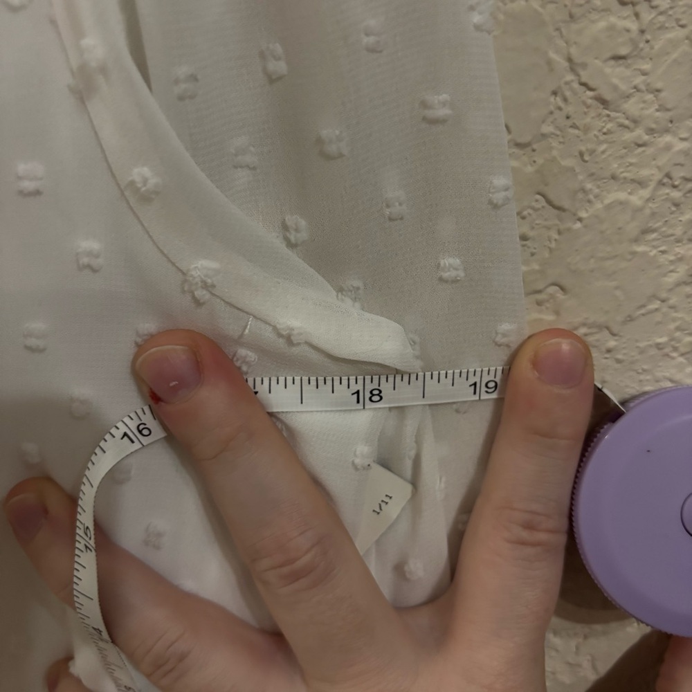 Lulu's Wine and Dine White Swiss Dot Long Sleeve Skater Dress - Picture 6 of 8